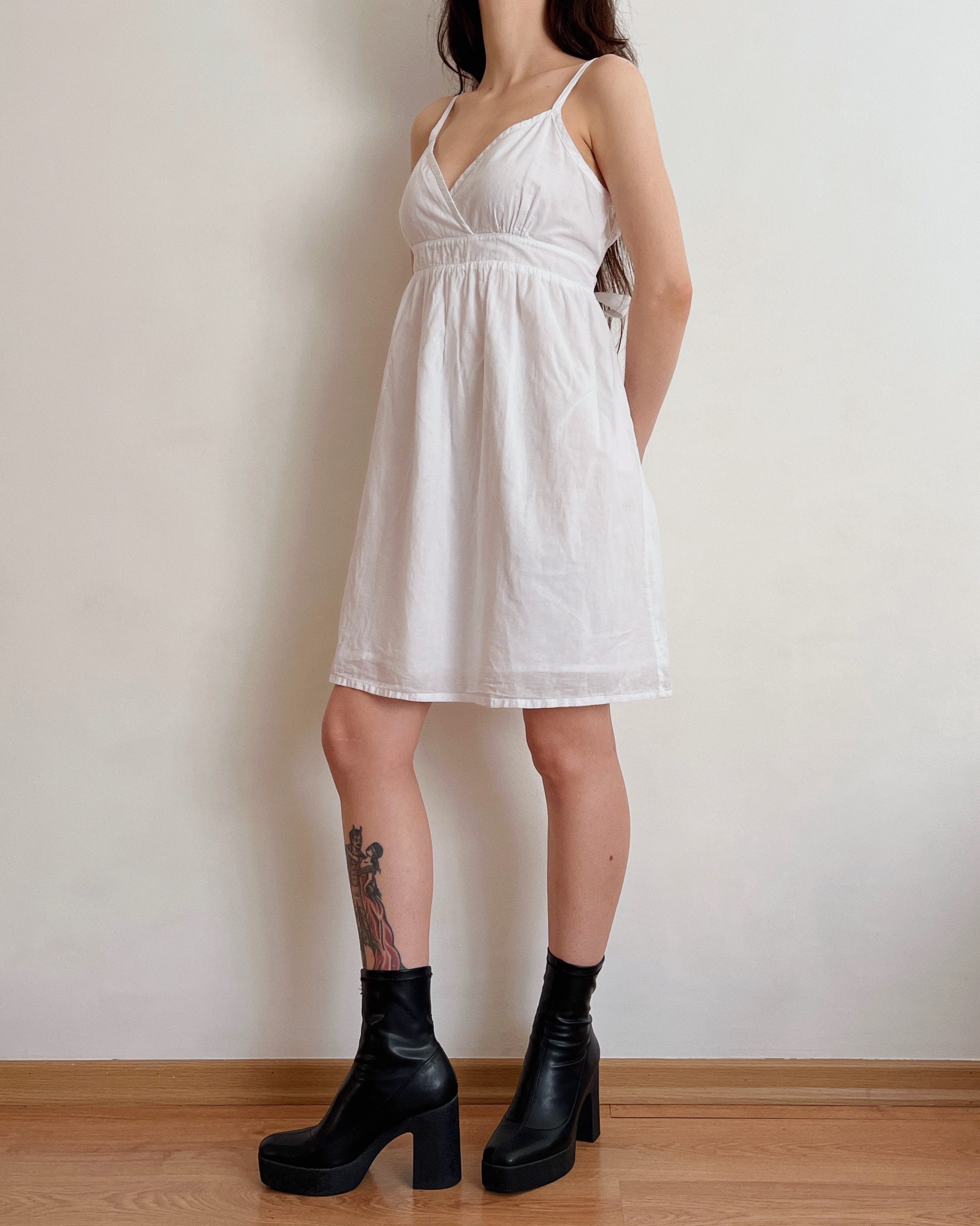 White midi dress (S-L)