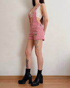 Gingham jumpsuit (XS)