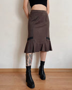Vintage midi skirt (L)