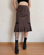 Vintage midi skirt (L)