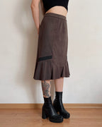 Vintage midi skirt (L)