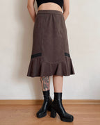 Vintage midi skirt (L)