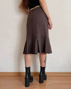 Vintage midi skirt (L)