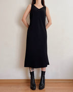 Vintage Laura Ashley pinstripe dress (L)
