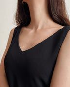 Vintage Laura Ashley pinstripe dress (L)