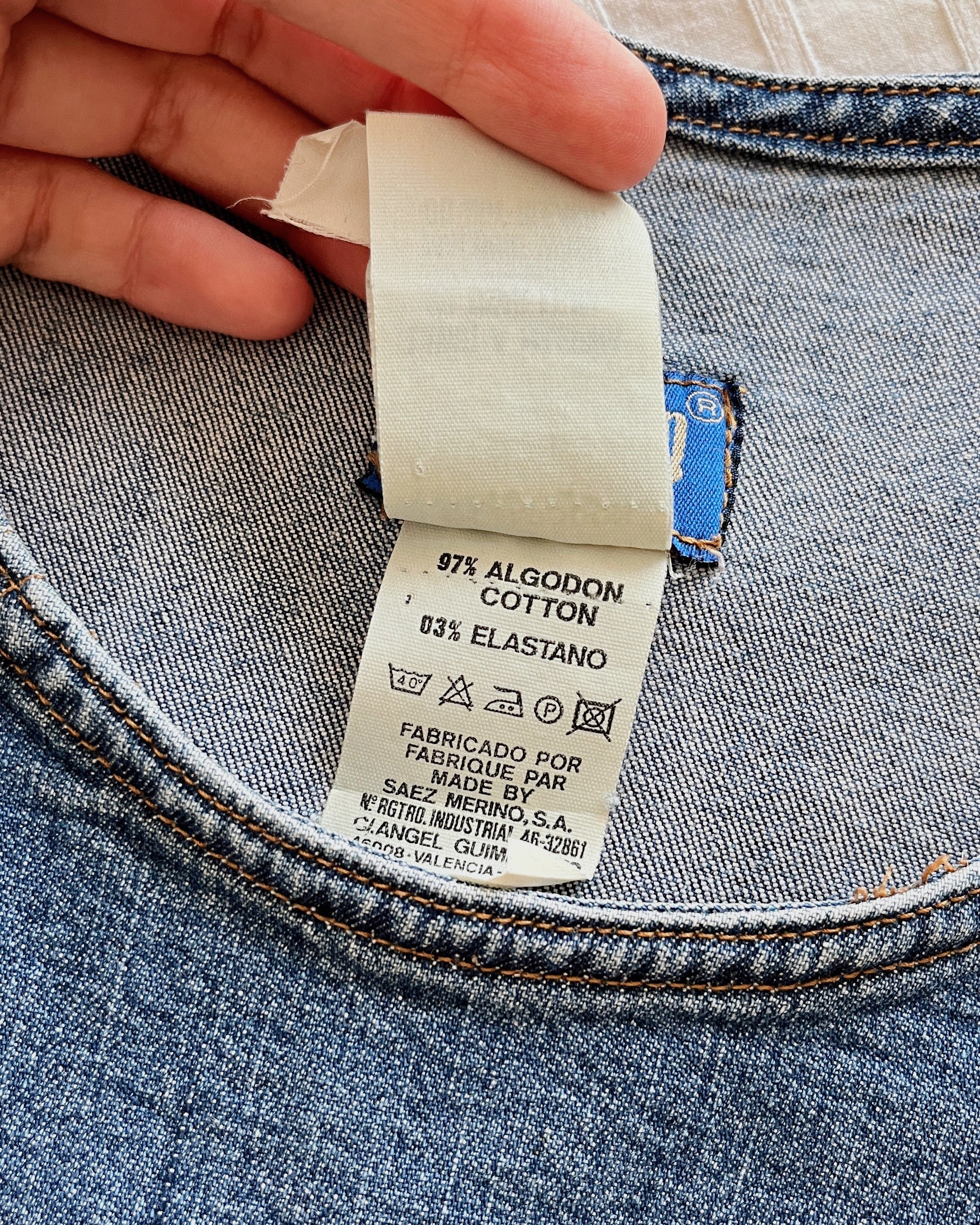 Vintage denim dress (S)
