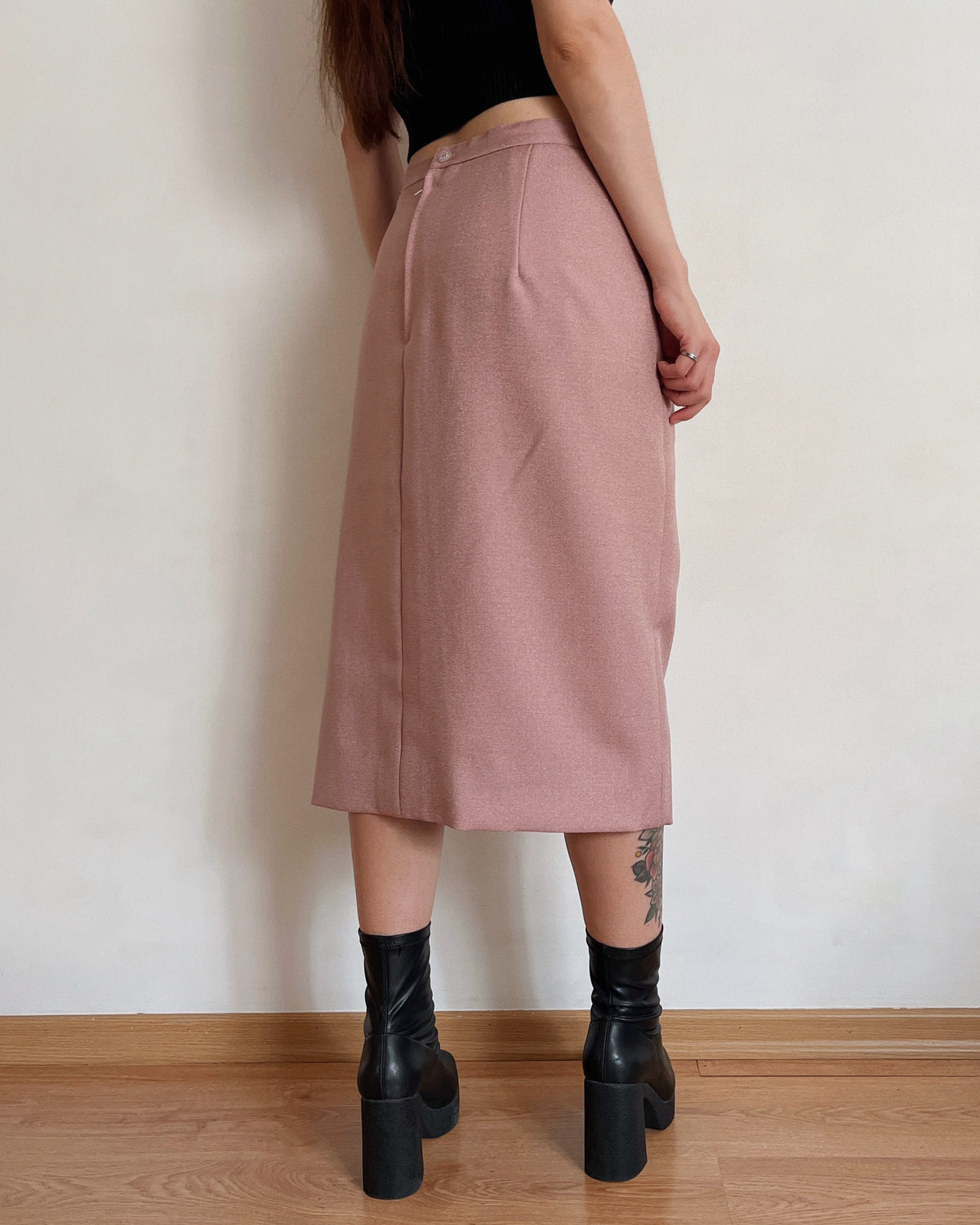 Vintage midi skirt (5XL/6XL)