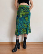 Vintage midi skirt (XL)