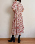 Maxi floral dress (M)