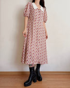 Maxi floral dress (M)