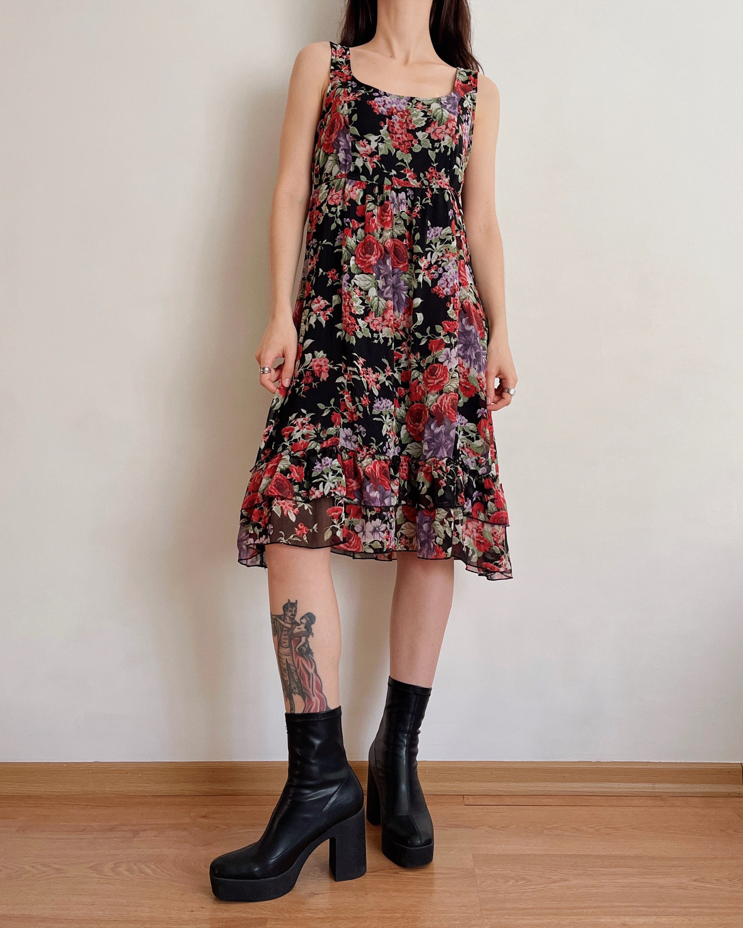 Vintage mesh dress (XS/S)