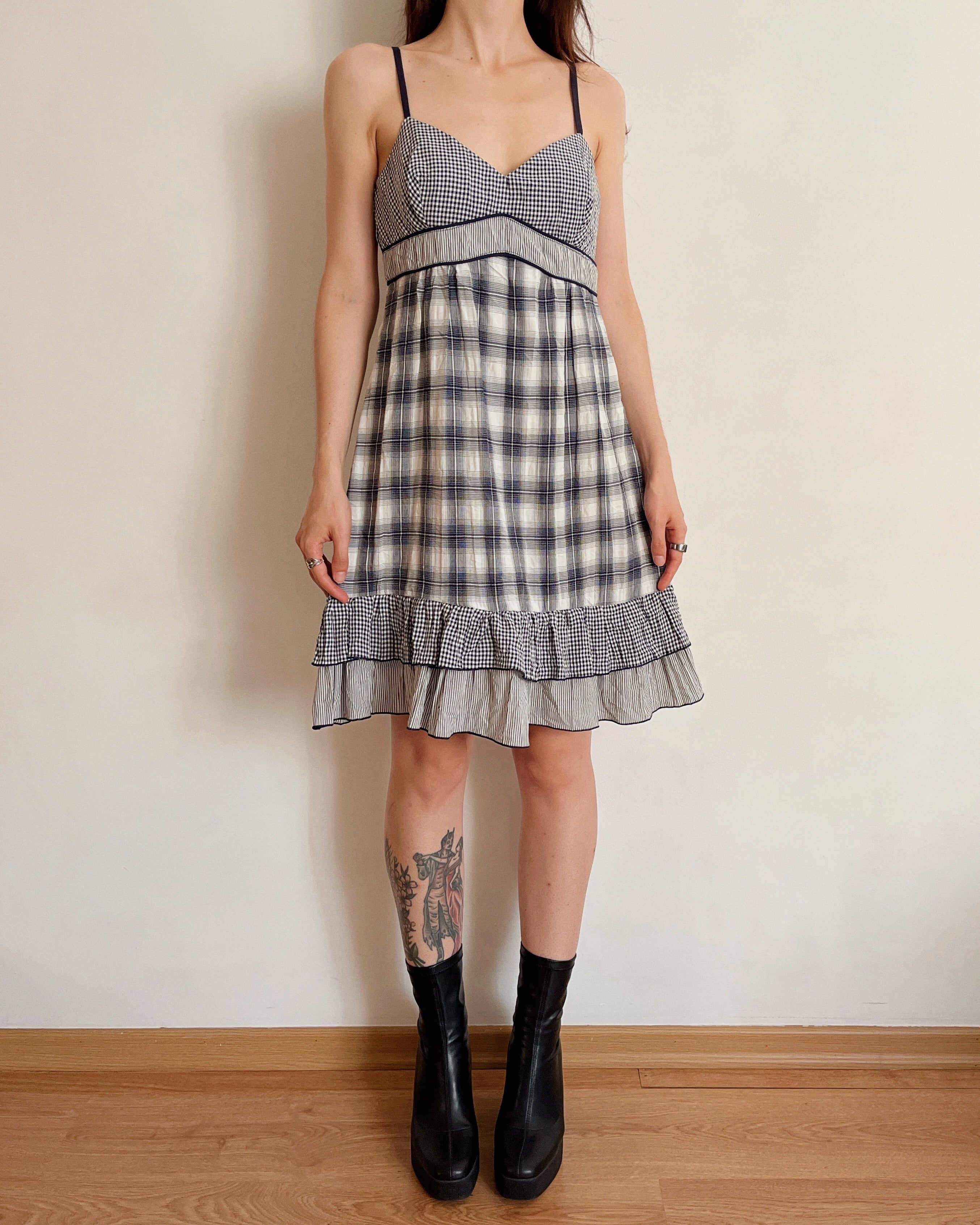 Babydoll midi dress (XS)