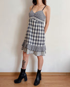 Babydoll midi dress (XS)