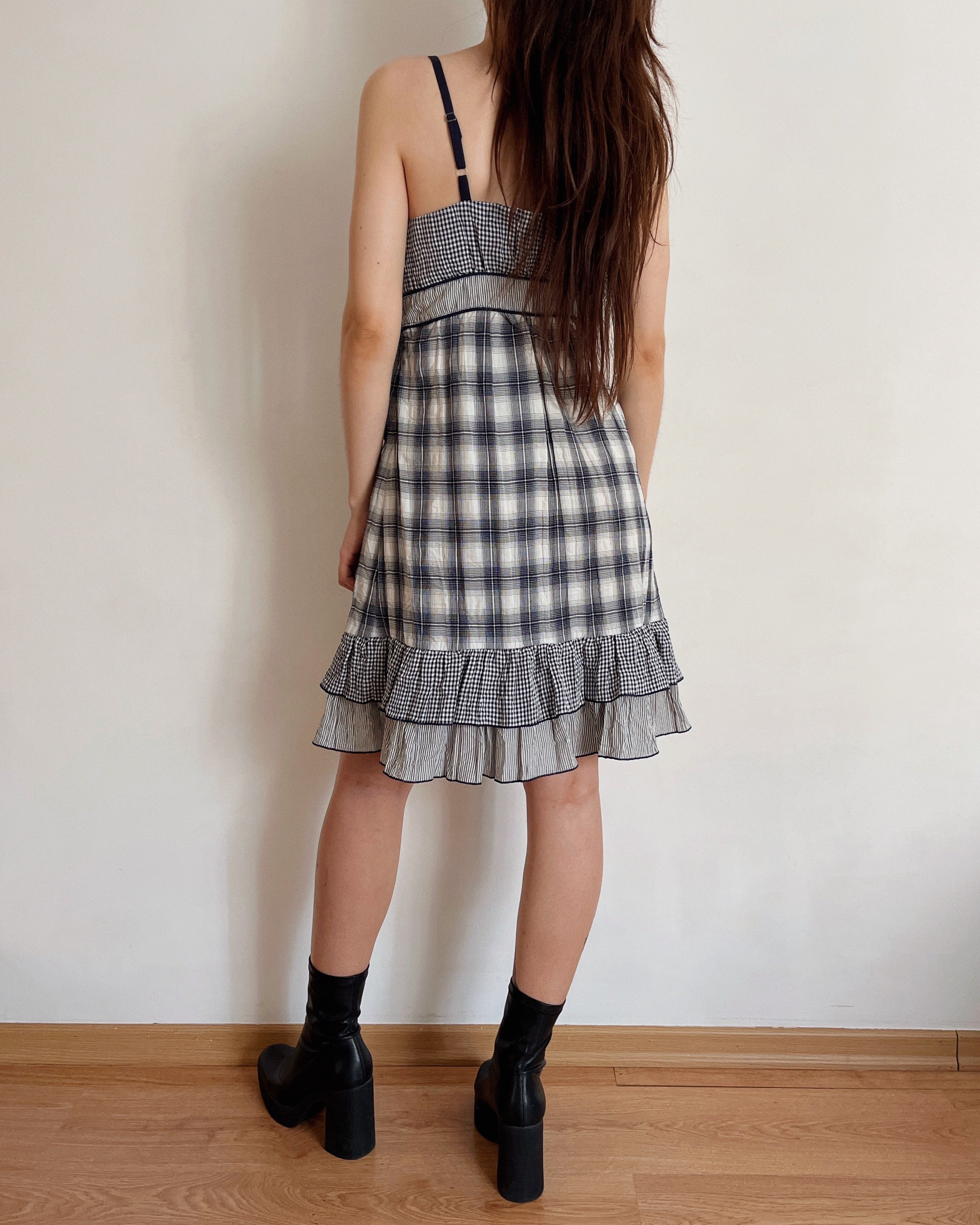 Babydoll midi dress (XS)