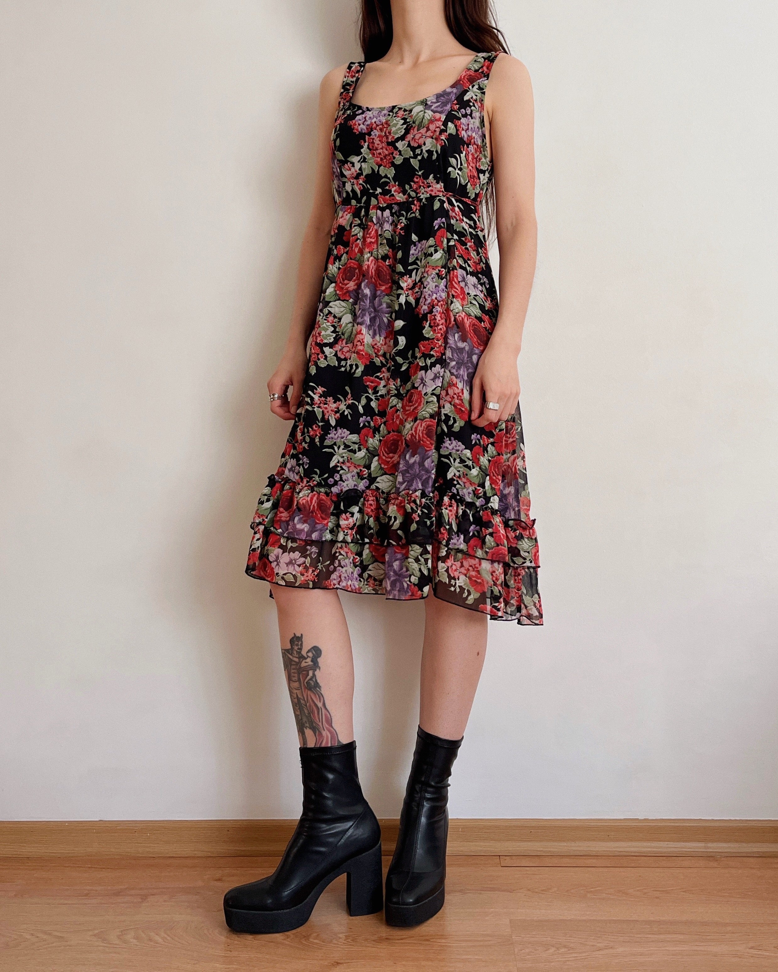 Vintage mesh dress (XS/S)