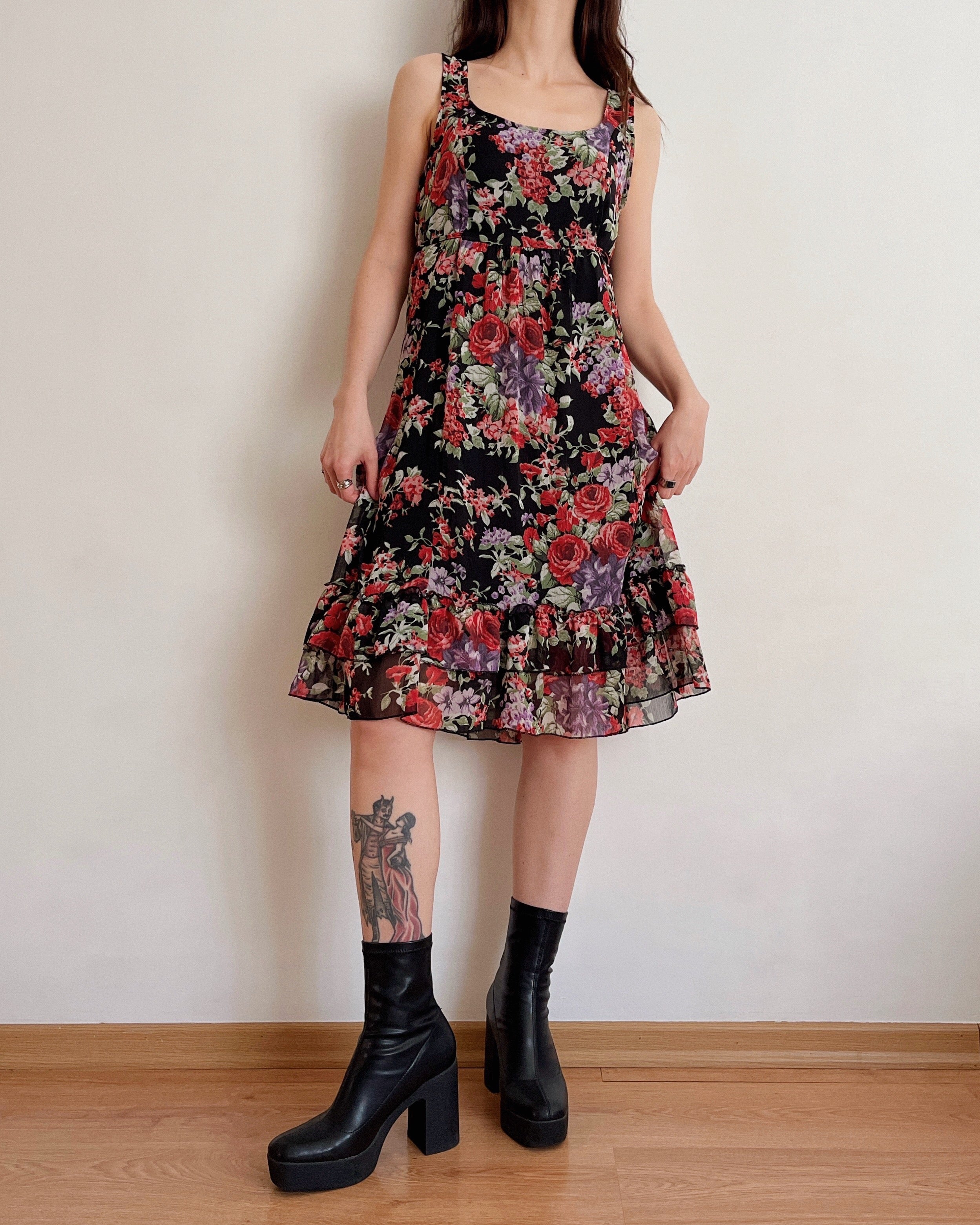 Vintage mesh dress (XS/S)
