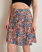 Floral mini skirt (M/L)