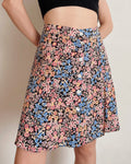 Floral mini skirt (M/L)