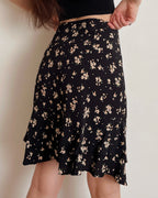 Mini floral skirt (M/L)