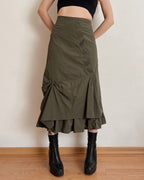 Asymmetric maxi skirt (M/L)
