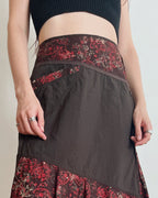 Vintage asymmetric skirt (M/L)