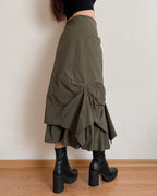Asymmetric maxi skirt (M/L)