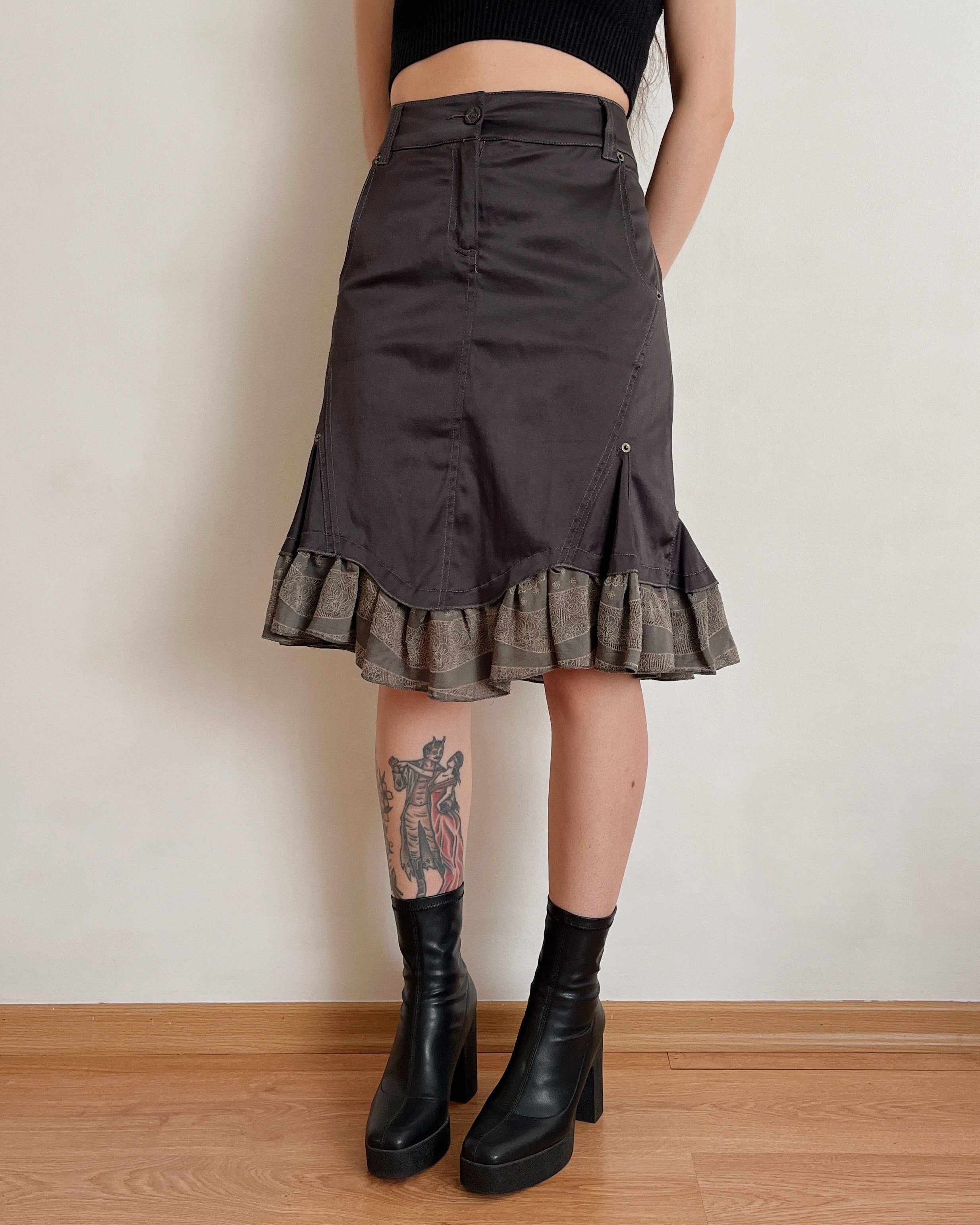 Vintage midi skirt (S/M)