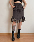 Vintage midi skirt (S/M)