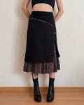 Vintage asymmetric skirt (M/L)