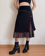 Vintage asymmetric skirt (M/L)