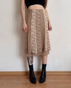 Floral midi skirt (XL/2XL)