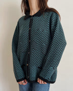 Vintage knit cardigan (M)