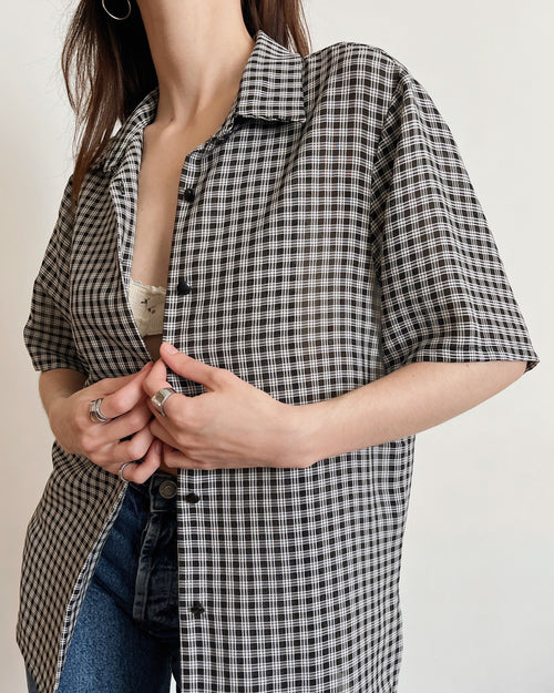 Vintage plaid shirt (XS/S)