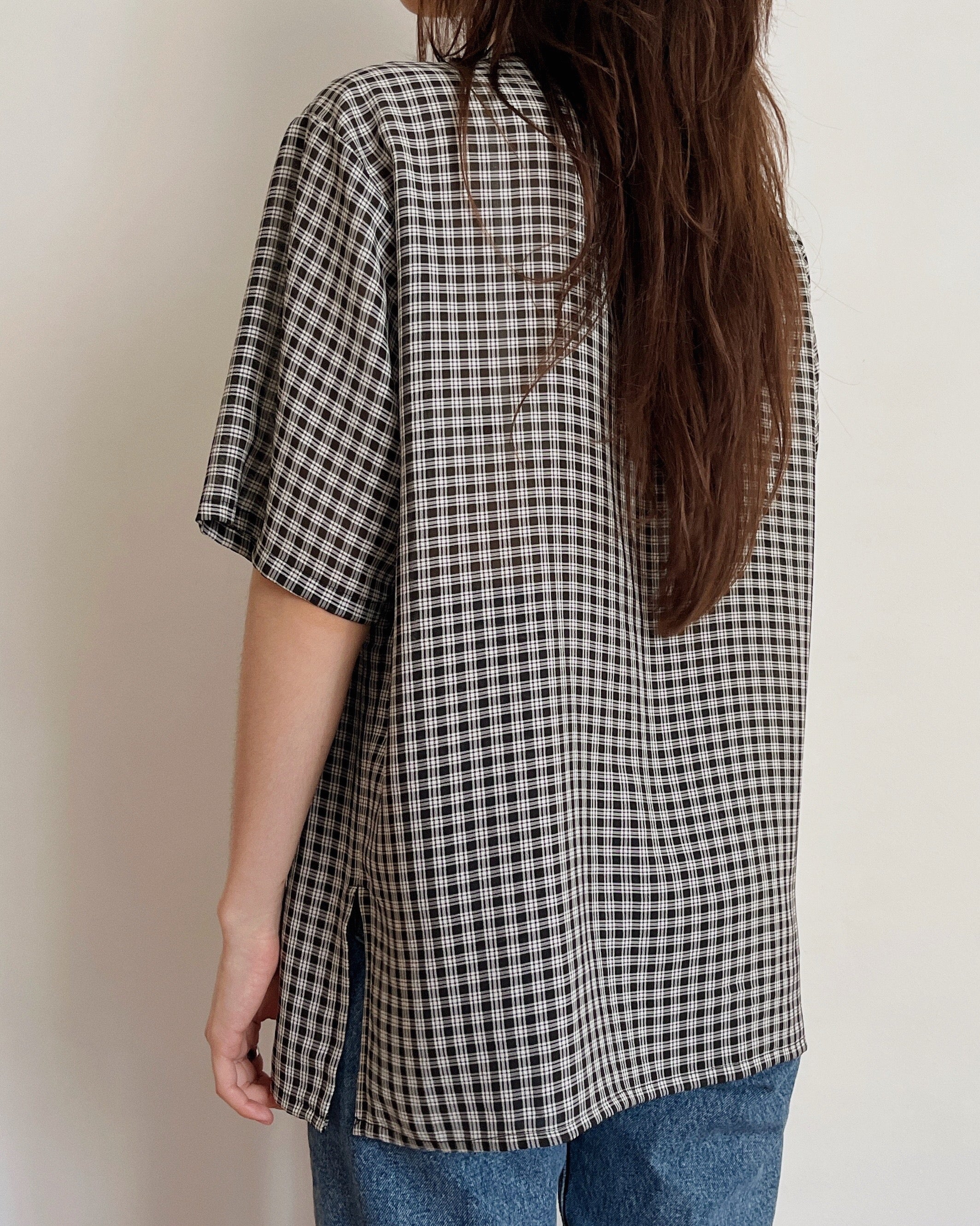 Vintage plaid shirt (XS/S)
