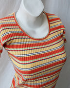 Vintage 100% cotton top (XS/S)