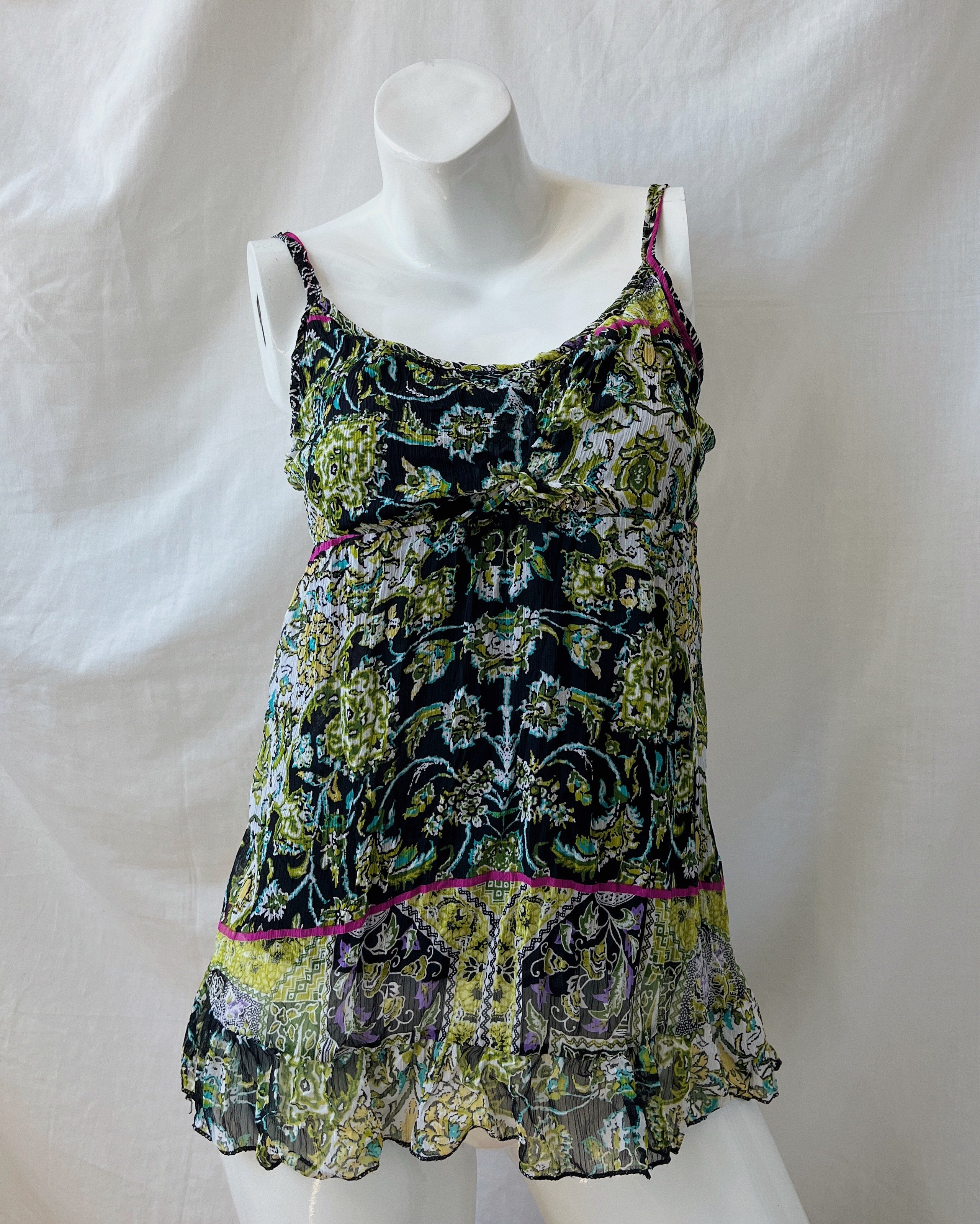 Vintage mesh cami top (S)