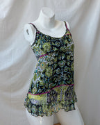 Vintage mesh cami top (S)